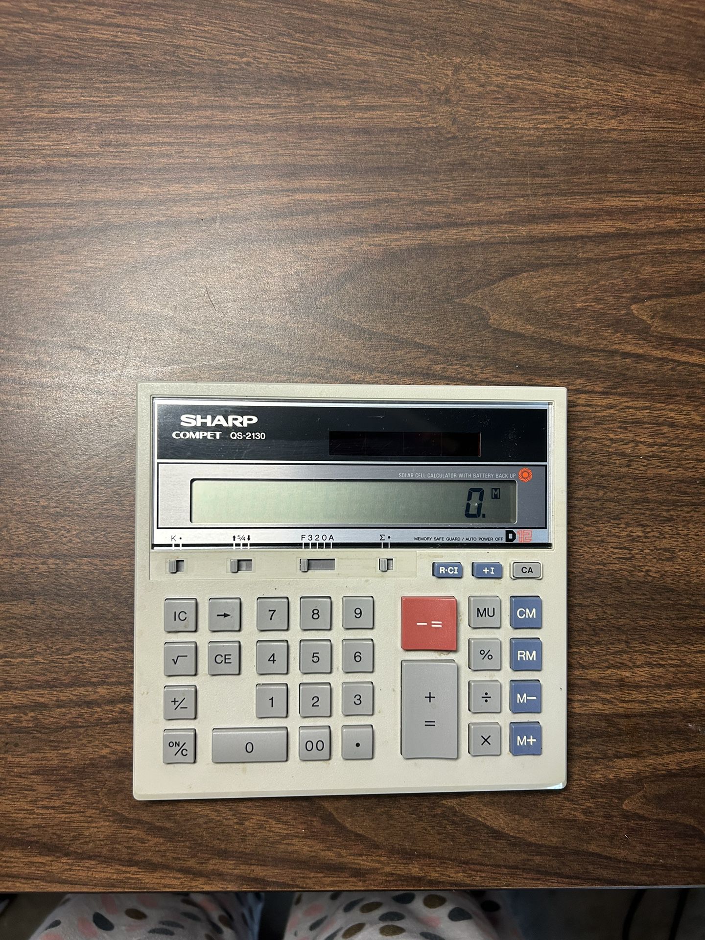 Sharp Calculator Qs 2130