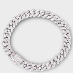  Moissanite Cuban Braclet