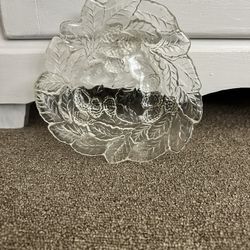 Vintage Glass Bowl 