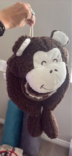 Plush Monkey Kids Blanket