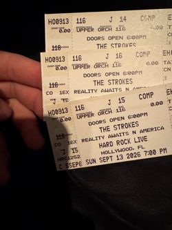 The Stroke hard rock tickets