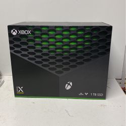 Xbox Series X 1 TB New In Box Sealed For Trade