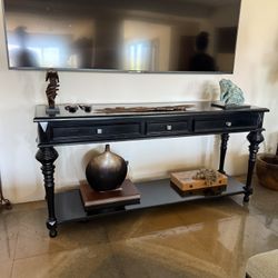 Black Console Table