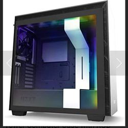 NZXT H710i Tempered Glass Mid-Tower Computer Case with RGB Matte Black