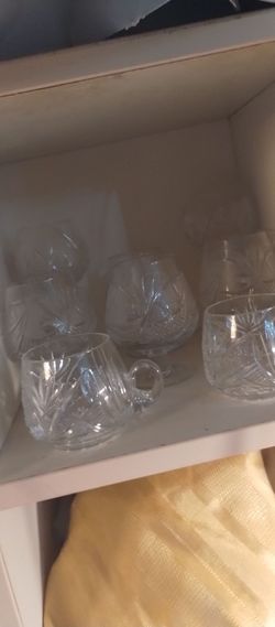 Crystal dishes