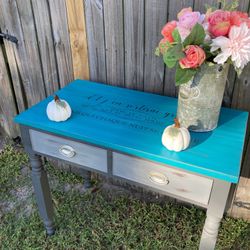 Vintage Entryway Table 