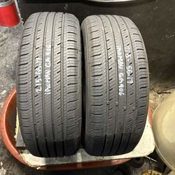 215-55-17 Ironman GR906 Used Tire Pair $120 Free Mounting And Balancing 