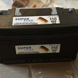 H8 Battery With 670 CCA