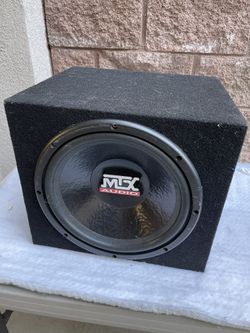 12” MTX Audio Subwoofer