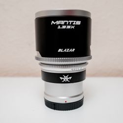 Blazar Mantis 35mm T2.0 1.33X Full Frame Anamorphic Lens with Z Mount Adapter