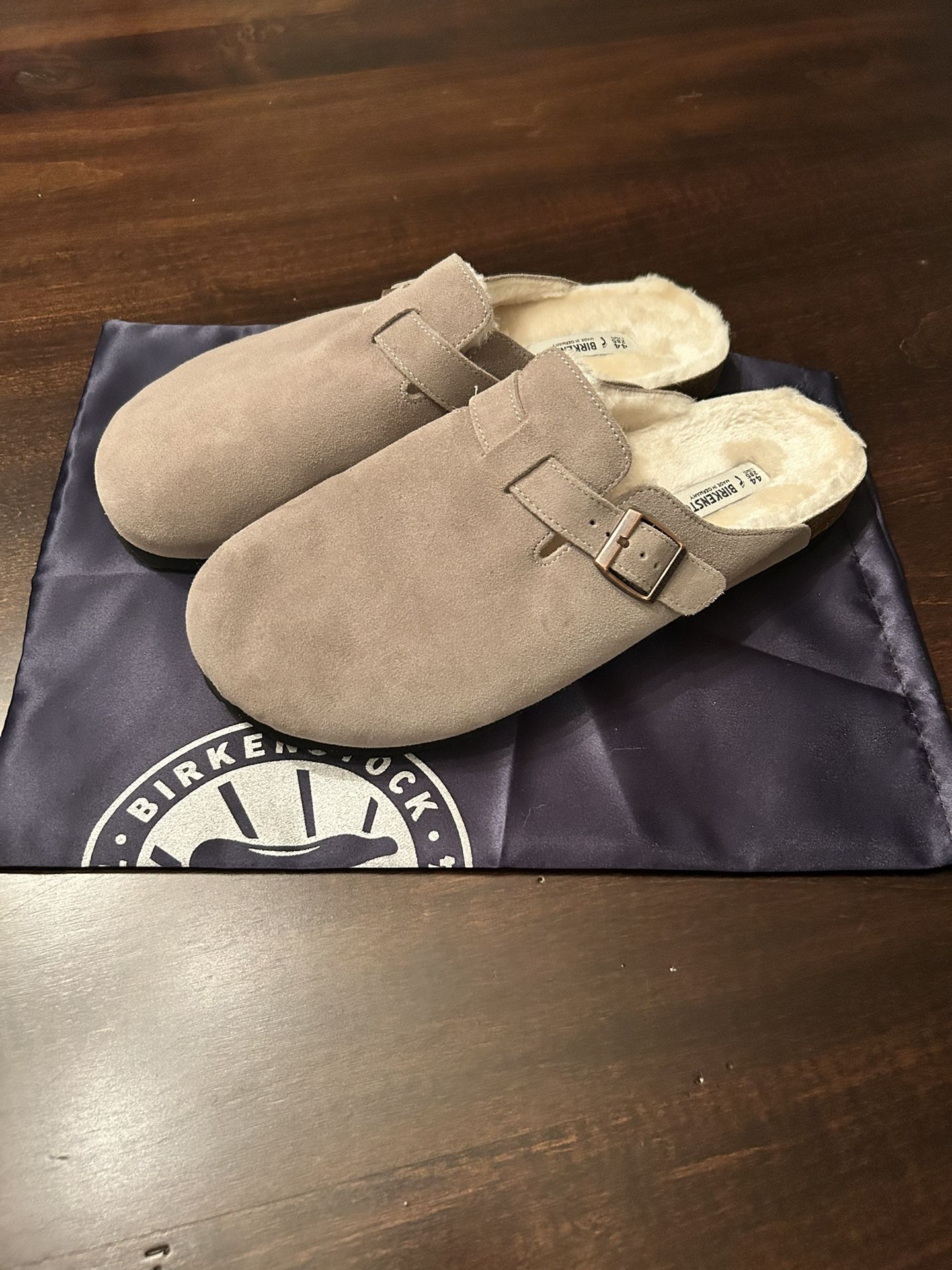 Birkenstock Furry Clogs