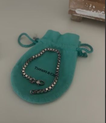 Tiffany jewelry box chain bracelet - Vintage