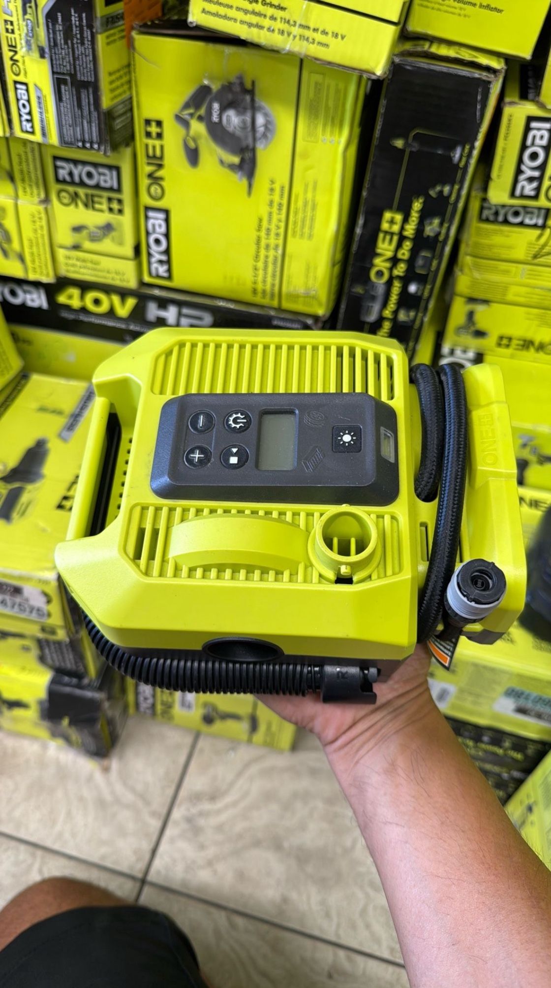 Ryobi 18v Inflator Deflator Tool Only 