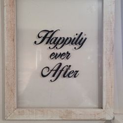 Wedding Sign - Happily Ever After 