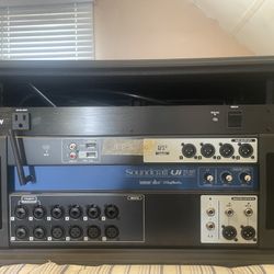 Digital Mixer - Soundcraft Ui16 + SKB 6u Roto Case + Furman Power Conditioner + Router