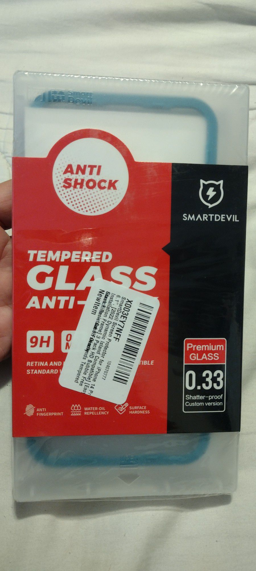 TEMPERED GLASS ANTI-SHOCK