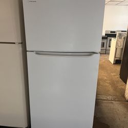 Refrigerator Frigidaire White 30” Wide 66”h With Ice Maker 