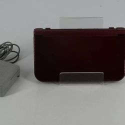 Nintendo “New” 3DS XL Handheld Console RED-001 W/ Charger With Stylus Tested