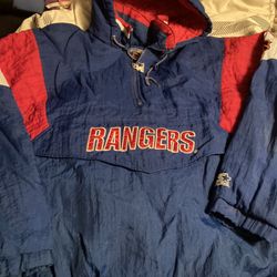 N.Y. Rangers Plush Jacket  (Vintage  Brand Starter)