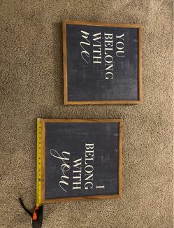 Cute wall decor signs