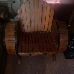 Jim Beam Barrel Chair 