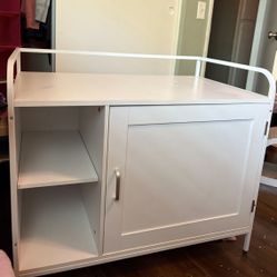 Hidden Cat Litter Box And Storage Dresser