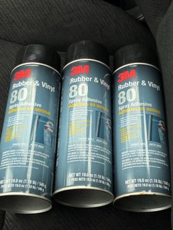 3M rubber n vinyl spray adhesive