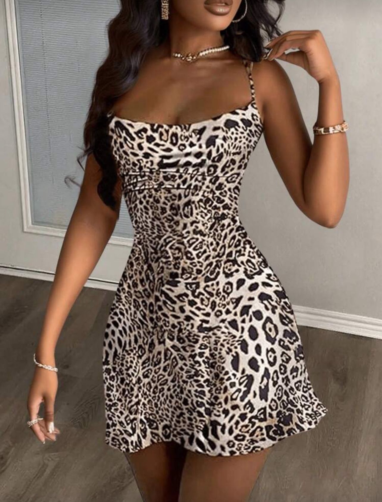 Cute Leopard Dress