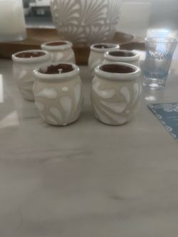 Talavera candles