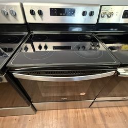 Whirlpool 4 Burner Electric Range