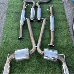 370z G37 Ark Design Dual Exhaust Nissan Infiniti Q50 Nismo Motordyne HKS True Dual Z34