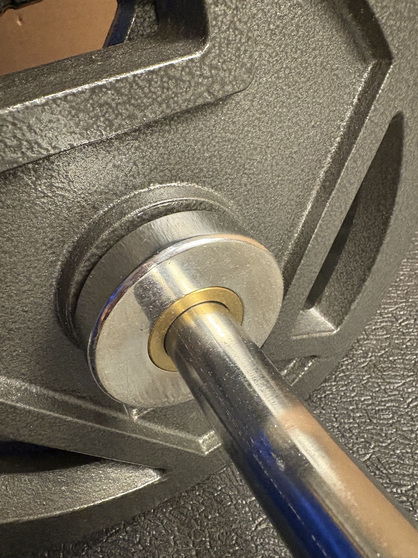 Brand New Olympic Weightlifting Equipment; Curl Bar with Pair of 25s and Pair of 10s. 90 # Brute.