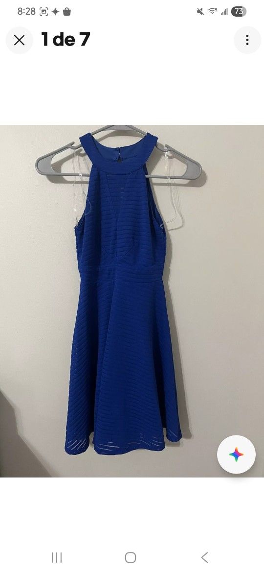 Altar'd State Dress Blue New