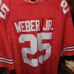 Mike Weber Jr. Ohio State Jersey