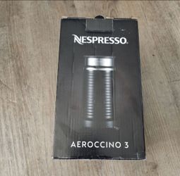 Nespresso Aeroccino 3 Milk Frother For Sale