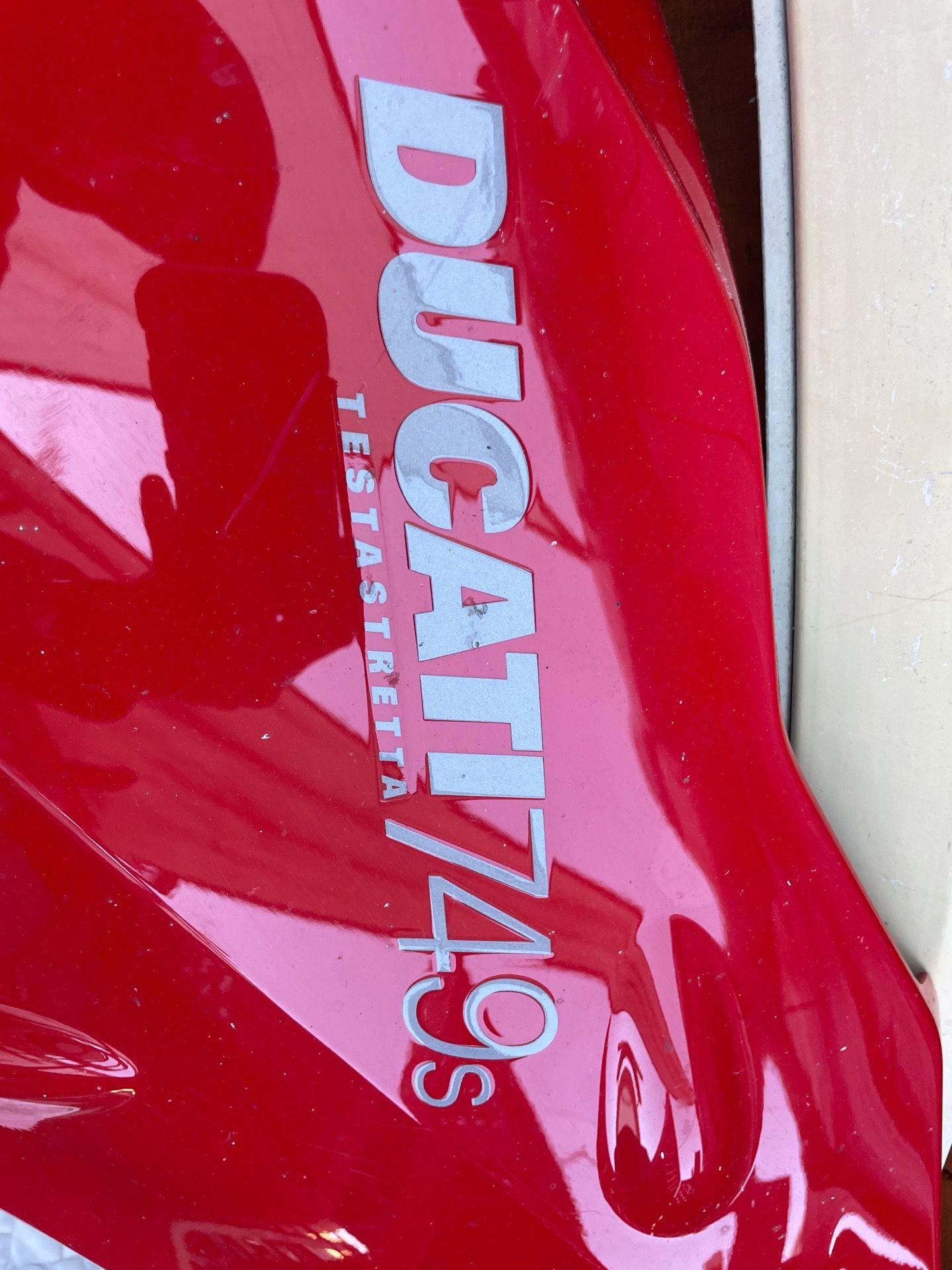 Honda 250x and Ducati 749 plastics
