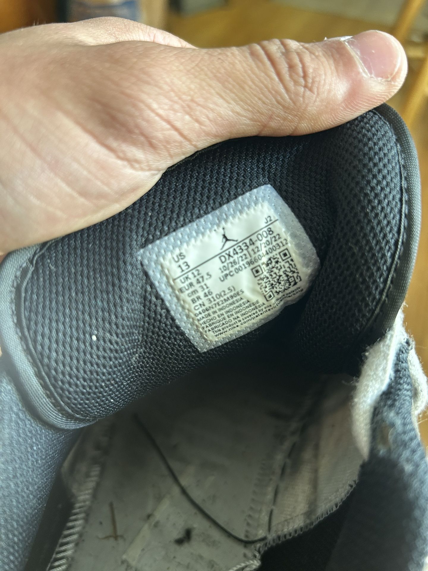 Size 13 Air Jordan 1 Lows