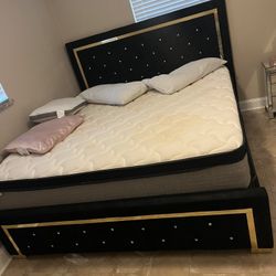 $50 King Size Bed With Box Spring No Mattress