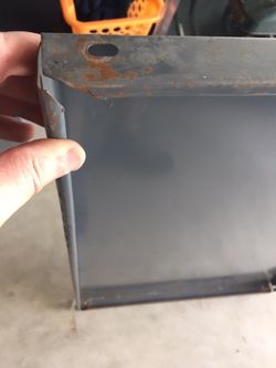 Metal shelves. 5 of them.