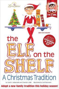 The Elf on the Shelf: A Christmas Tradition - Girl Scout Elf with Blue Eyes -