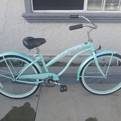 Women's 26" Greenline Beach Cruiser Bike 