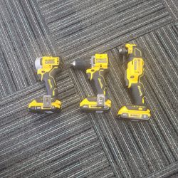 Dewalt Atomic  20v  Powertool Set No Charger