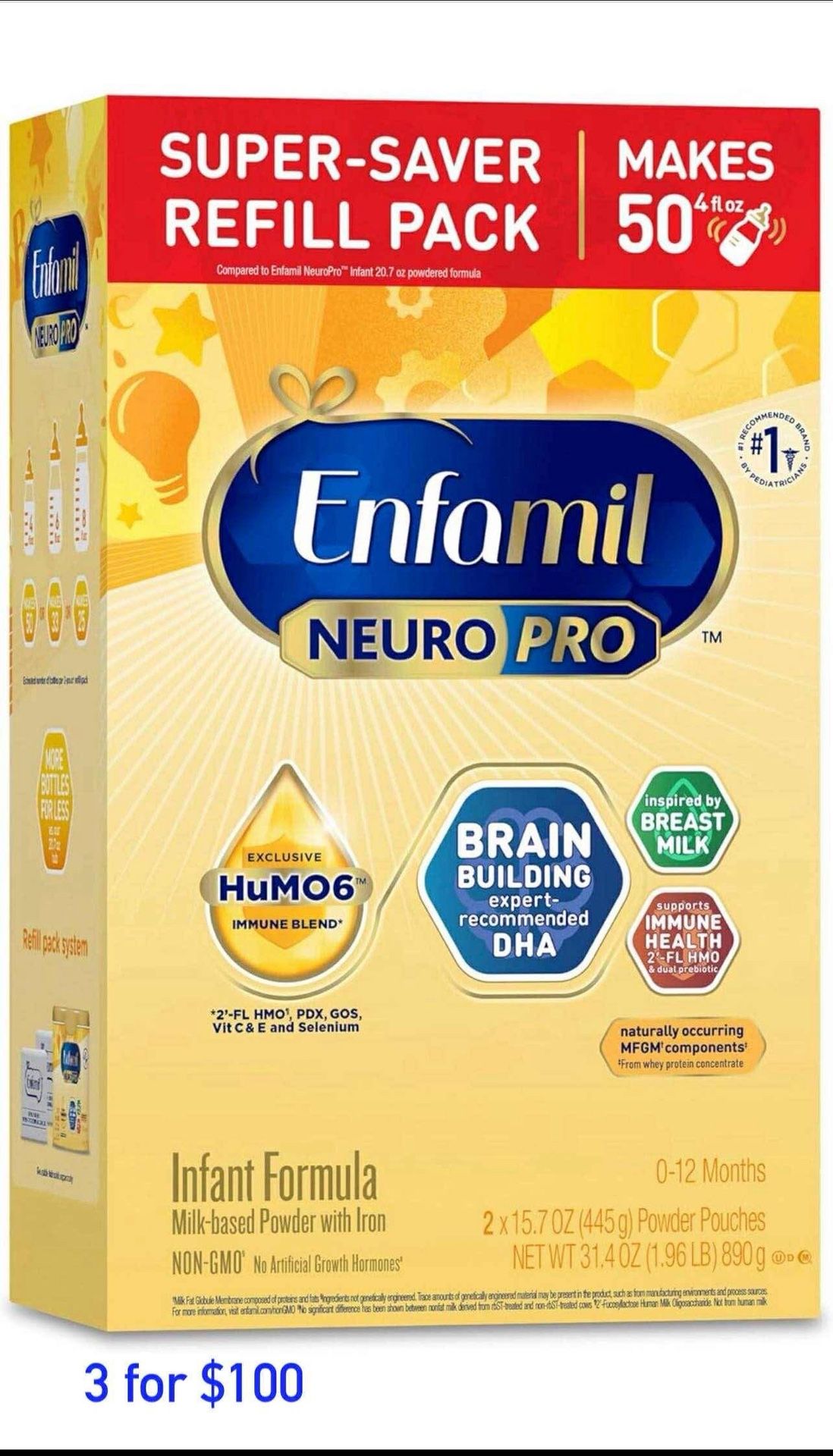 Enfamil 3 For $100
