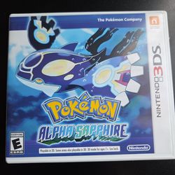 Pokemon alpha sapphire 3ds