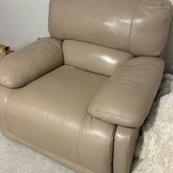 Leather Electric Recliner