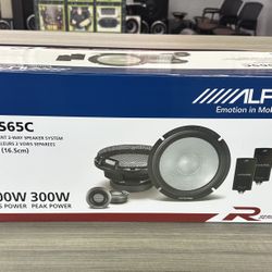 Alpine 6-1/2 Type R COMPONENT 2-Way Speaker System