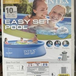 Intex 10ft Inflatable Pool