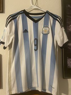 Argentina 🇦🇷 Youth Large  Adidas Gonzalo Higuain International Jersey