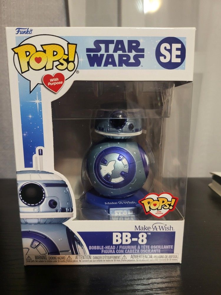 Funko Pop! Star Wars  BB-8 Pops With A Purpose Special Edition