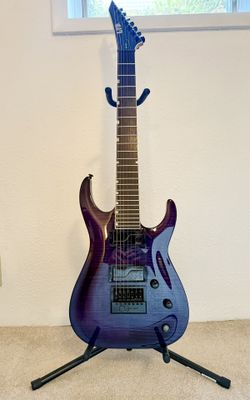 ESP LTD SH-7 Evertune Brian (Head) Welch Signature 2017 - Present - See Thru Purple